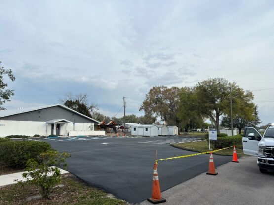 Parking Lot Sealcoat and Line Striping